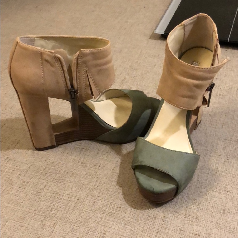 BCBG Cut Out Heels